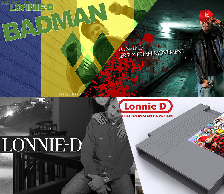Lonnie-D Jersey Fresh Entertainment - Track Artwork