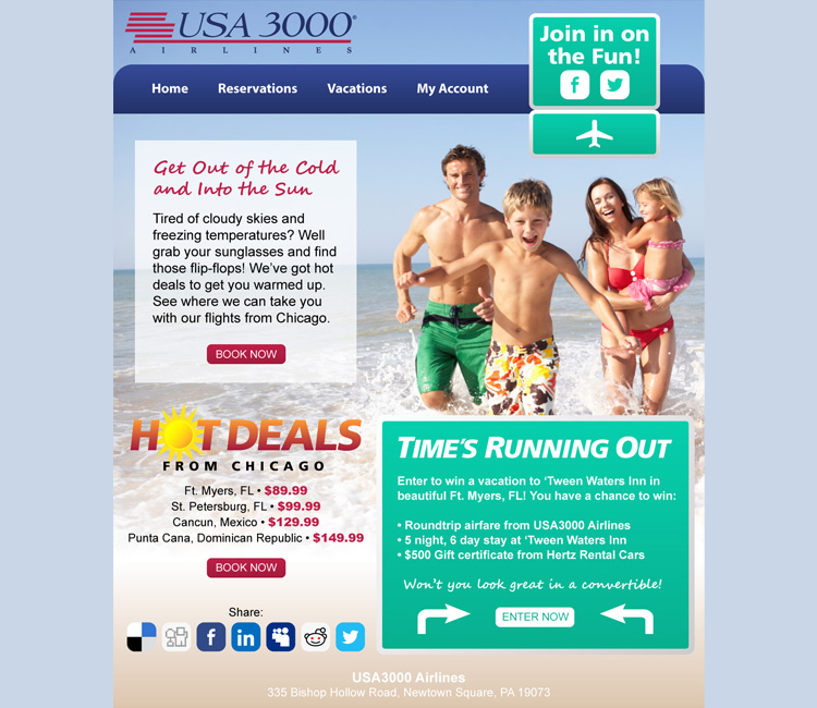 USA 3000 - Advertisement