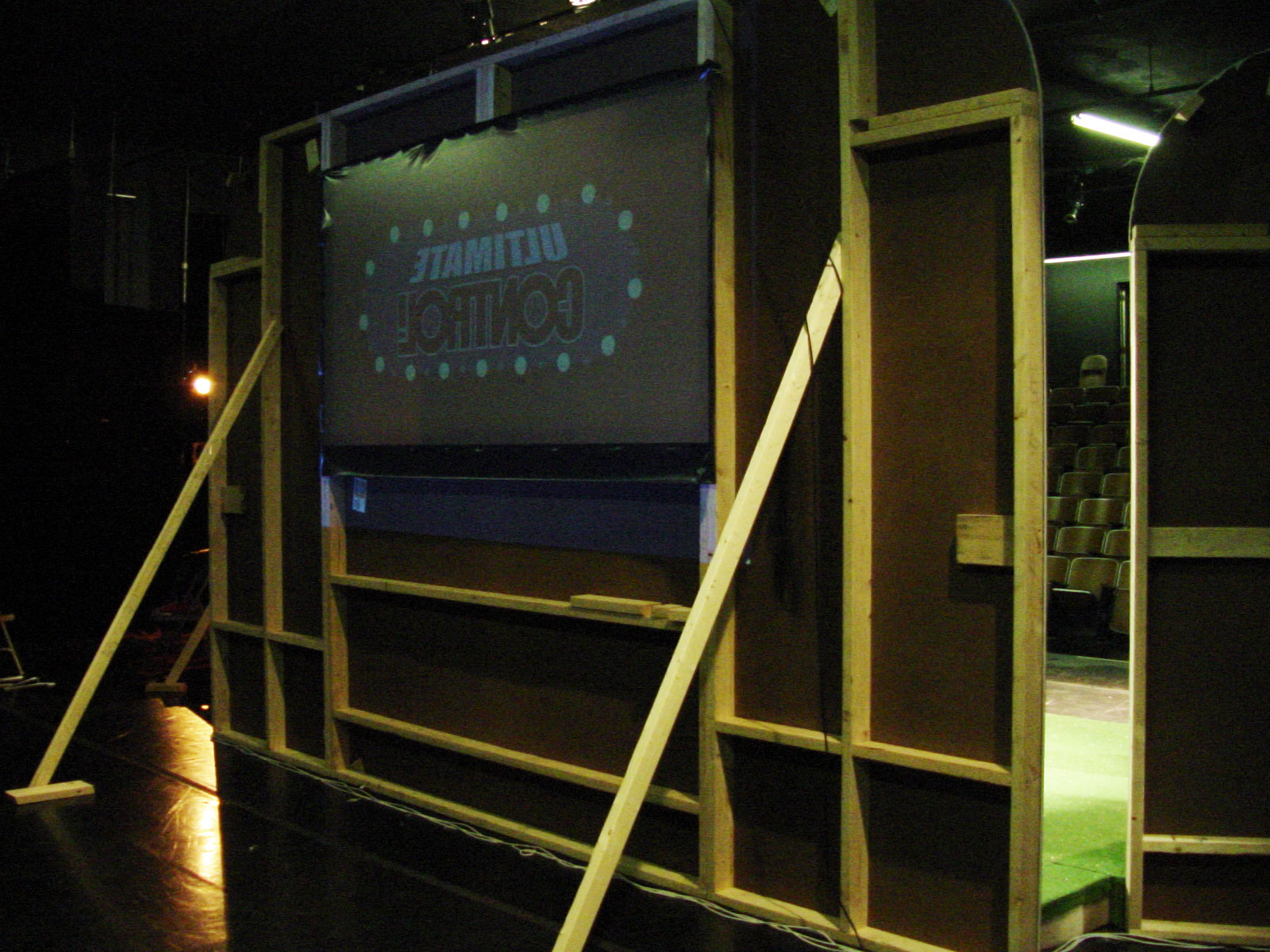 Ultimate Control! - Rear Projection Screen