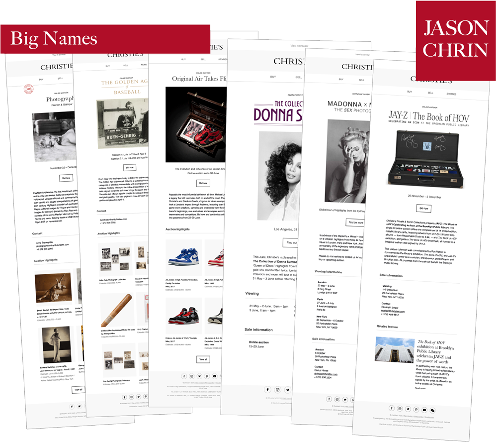 Big Names - Jason Chrin Portfolio